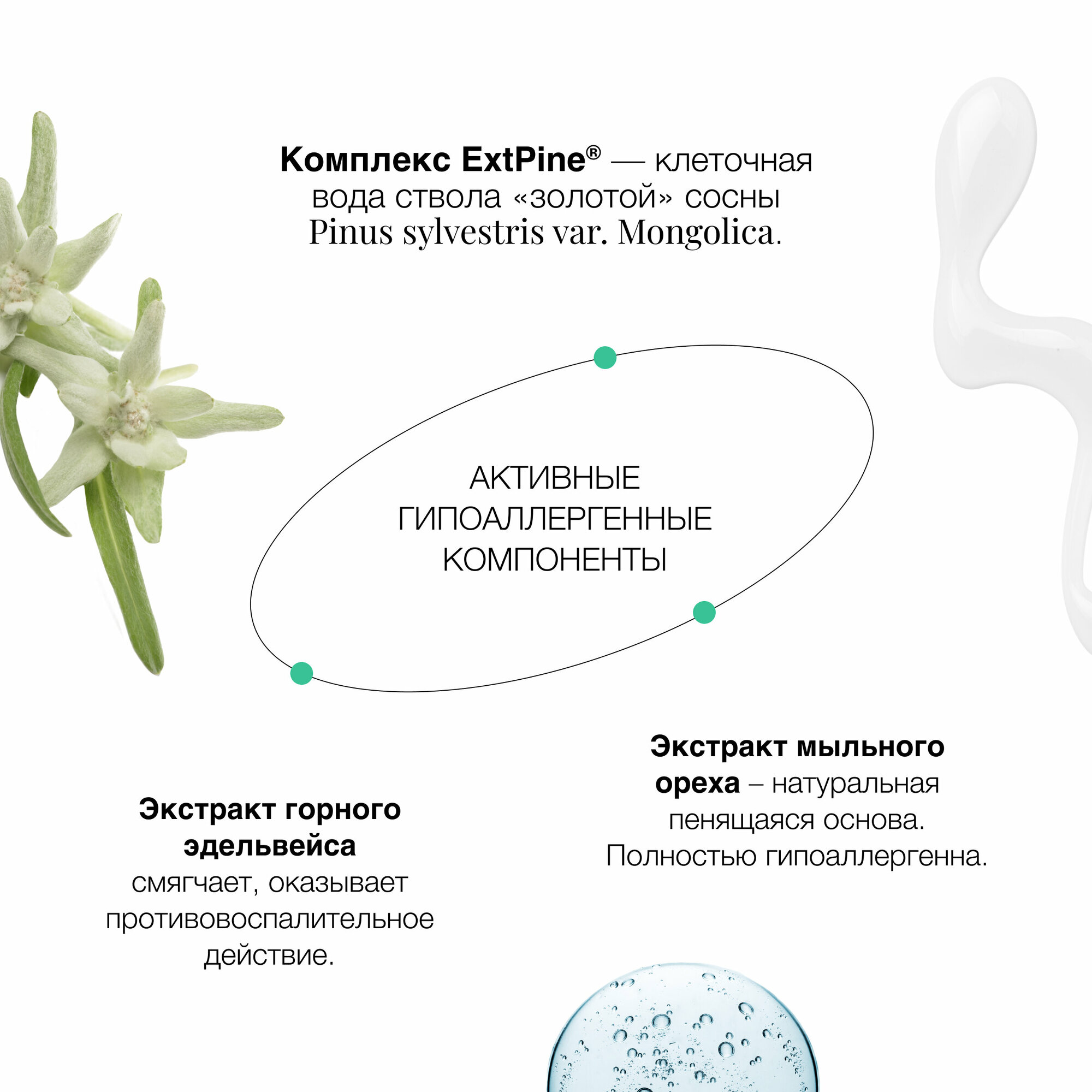 Гель для душа “Успокаивающий” Planeta Organica Pure, 400 мл