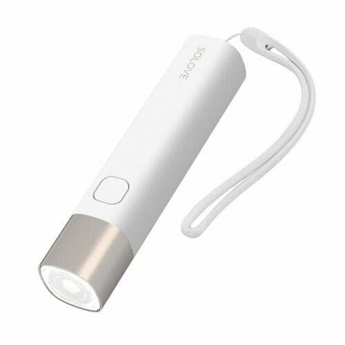 фото Фонарик портативный xiaomi 3000mah portable flashlight (x3sw rus), белый