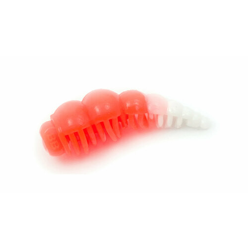Boroda Baits Larva XL Double Color (Сыр #210 White/Acid Pink)