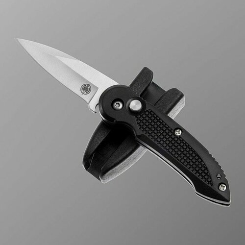 Нож складной Покетнайф сталь - 420, рукоять - пластик, клинок - 6 см 4863206 автоматический складной нож джекпот сталь 420 рукоять металл