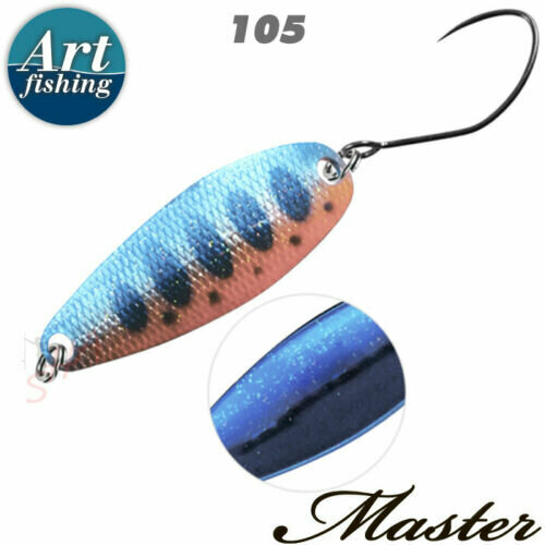 Art Fishing, Блесна Master, 5г, #105 art fishing блесна bite mesh 28мм 2 5г 101