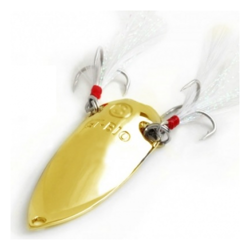 фото Gt-bio, блесна cicada spoon ii, 64мм, 30г, gold, owner