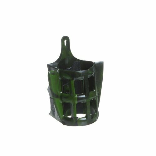 фото Груз-кормушка пластиковая x-feeder pl camo river mix m, цвет камо, 100 г, 40 мл