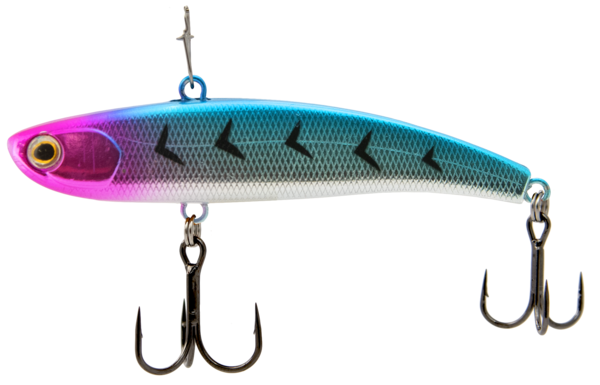 Ратлин для зимней рыбалки / Виб Ecopro Nemo Slim 48 мм 4 гр 047 Psychedelic Shad
