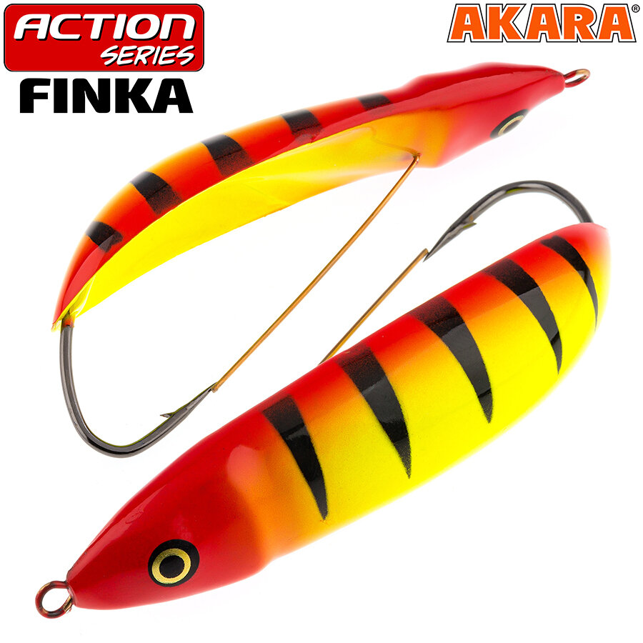 Блесна колебалка незацепляйка Akara Action Series Finka 50S 6 гр. A87