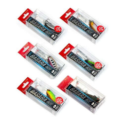 фото Воблеры плав. lj pro series basara f 04.00/011set 6шт. набор lucky john