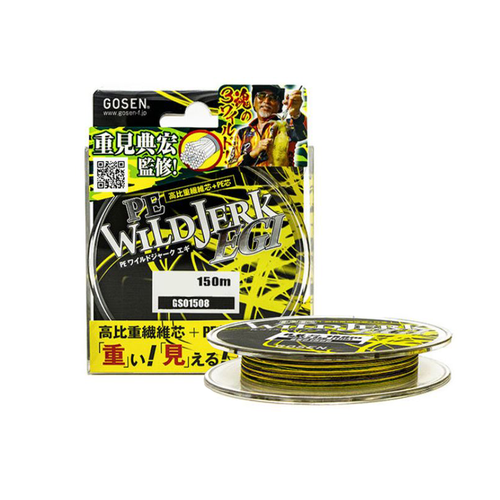 фото Шнур gosen pe wild jerk egi 150м d-0.8(13lb)