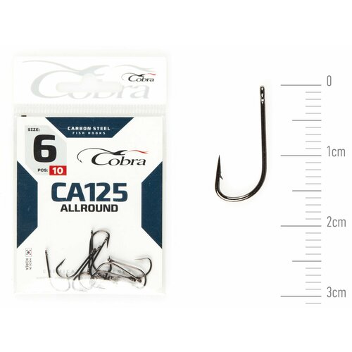 фото Крючки cobra allround сер. ca125 разм. 006 10шт.