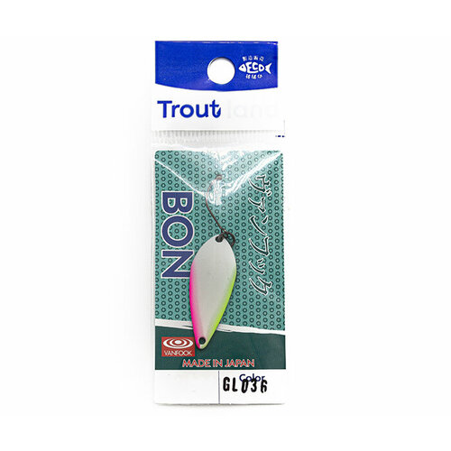 фото Блесна troutland bon 3.2 g color # glo36 bon32#glo36