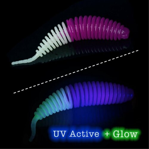 Мягкие приманки Jara Baits Trout Series MIRAX-70 Сыр # 528 UV (6шт), в банке