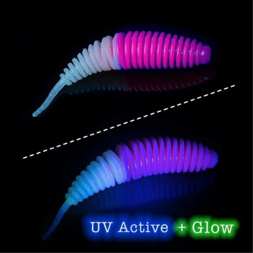 Мягкие приманки Jara Baits Trout Series MIRAX-70 Сыр # 534 UV (6шт), в банке