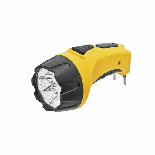 фото Фонарь светодиодный npt-cp03-accu 4led аккумуляторный с вилкой для зарядки пласт, navigator (18631)