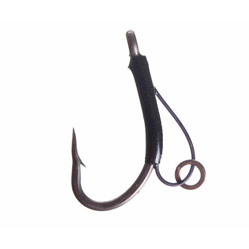 фото Крючки с колечком owner carp taff d-rig w/ct-1 size 2 тефлон