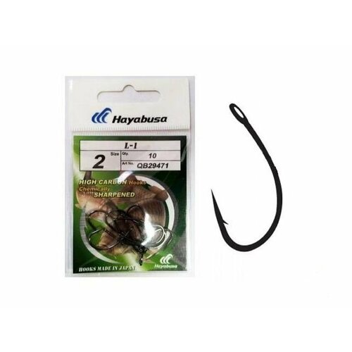фото Крючки hayabusa l-1 size 4 тефлон