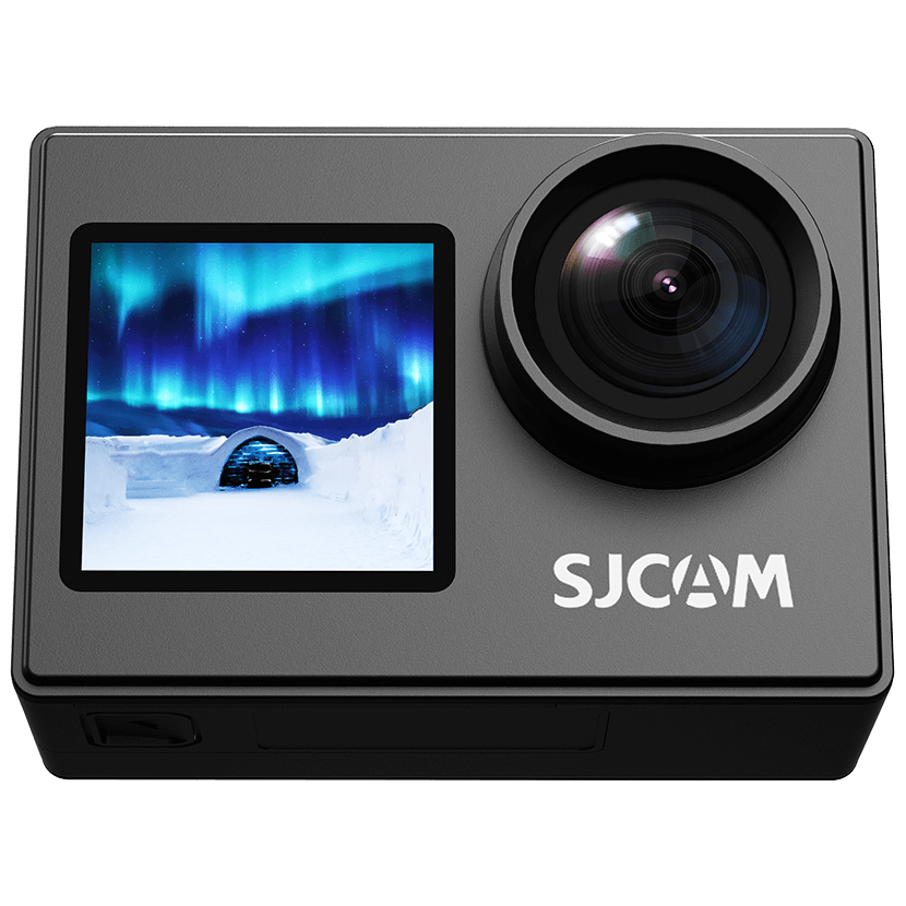 Экшн-камера SJCAM SJ4000 DUAL SCREEN . Цвет черный.