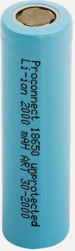 Изображение товара Аккумулятор 18650 PROCONNECT 3,7 V 2000 mAh литий-ионный (30-2000-01)