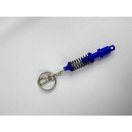 Бирка для ключей, синий