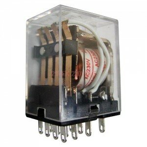 RRP20-4-03-024A-LED РЭК78/4(MY4) с индикацией 3А 24В АC реле Упаковка (20 шт.) IEK - фото №2