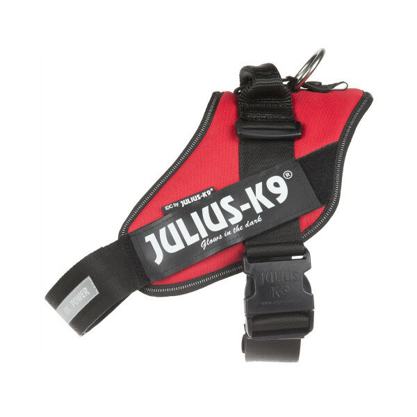 JULIUS-K9 шлейка для собак IDC-Powerharness 3 (40-70 кг) (82-115 см., Розовый) - фото №4