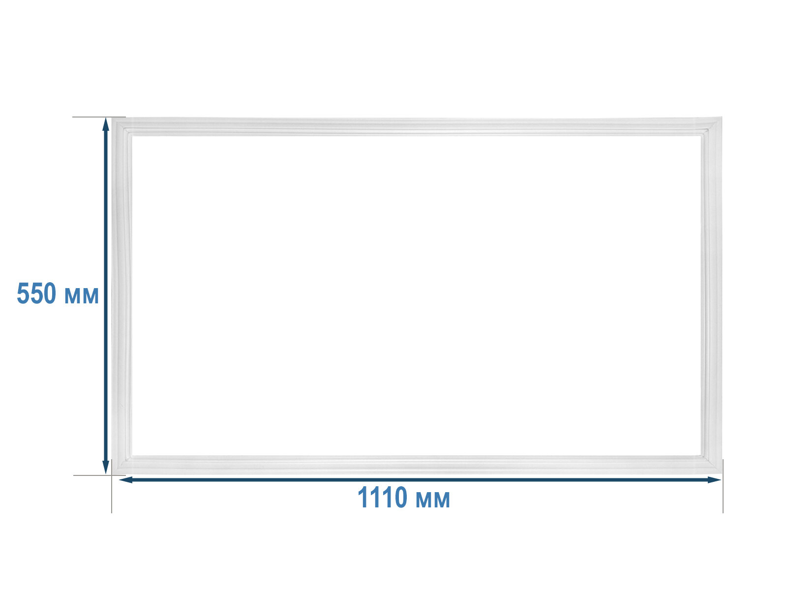 Уплотнитель двери для холодильника Бирюса 550*1110 мм