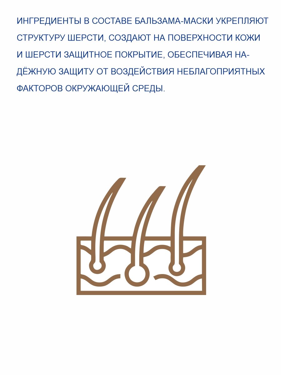 Бальзам-маска для кошек Doctor VIC с кератином и провитамином В5 200мл - фото №5