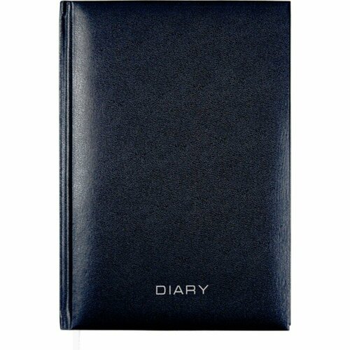 Attomex Ежедневник недатированный A5, 160 листов, Attomex. Orion, твёрдая обложка из бумвинила с поролоном, ляссе, блок 70 г/м2, синий