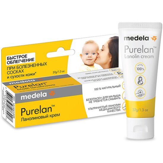 Средство для ухода за сосками Medela "ПуреЛан 100" 37 гр