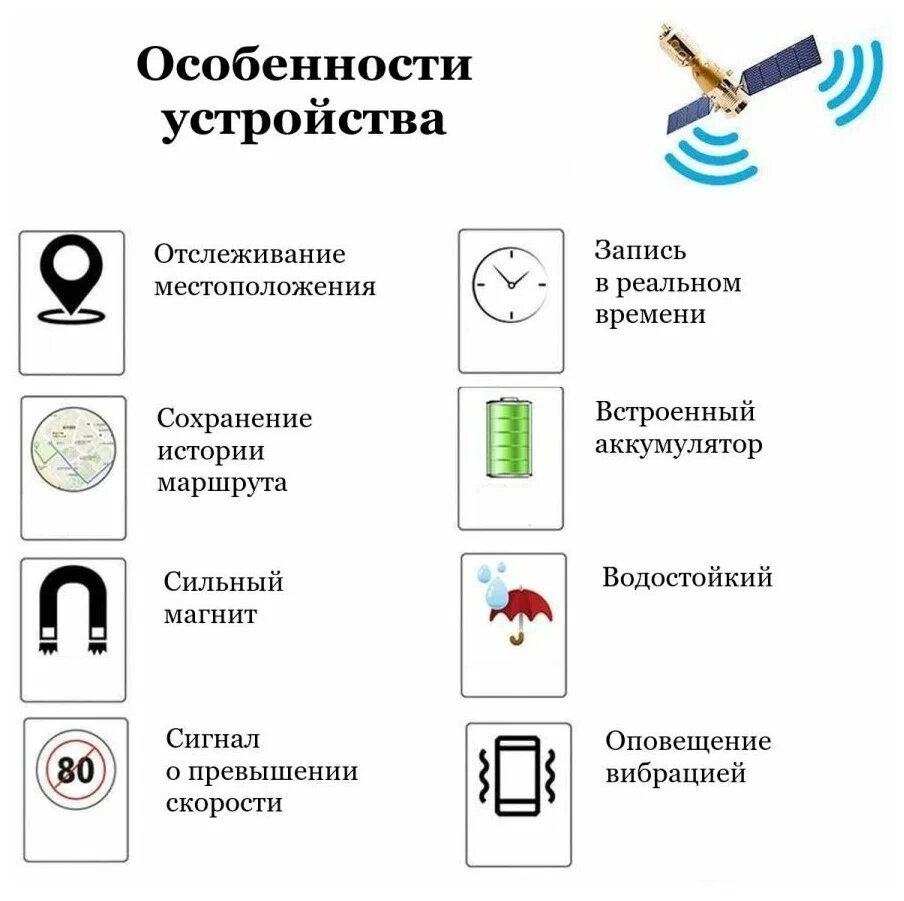 Мини GPS трекер TK 913M New отслеживание в реальном времени — фото 8