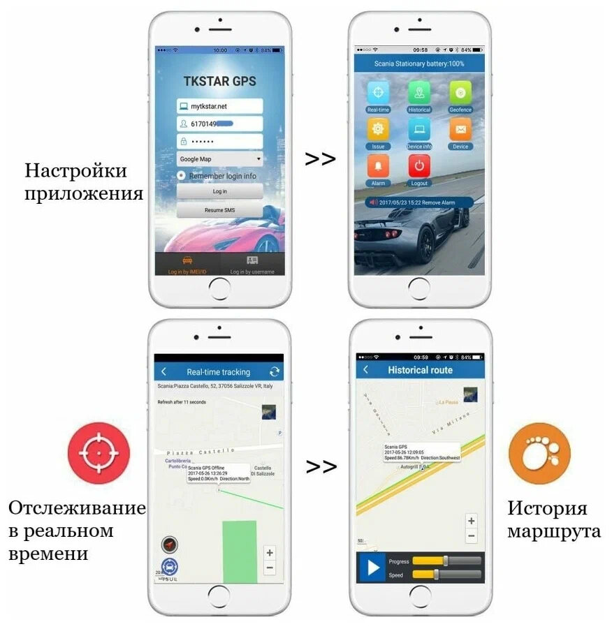 Мини GPS трекер TK 913M New отслеживание в реальном времени — фото 9