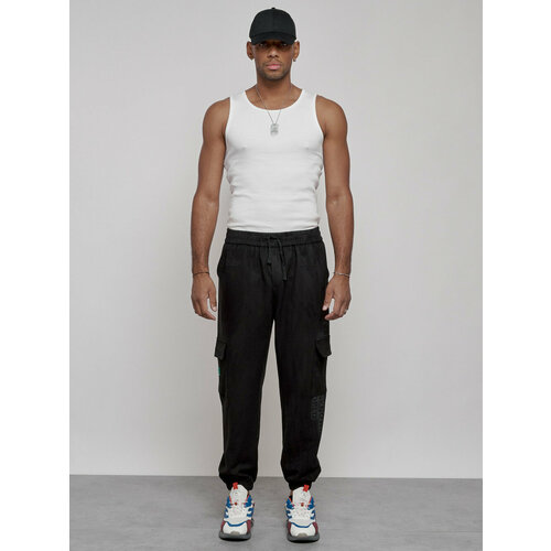  брюки MTFORCE, карманы, мембрана, регулировка объема талии, размер 50, черный