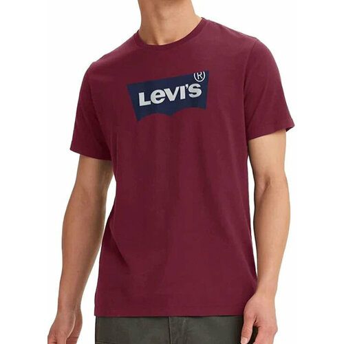 фото Футболка levi's, размер l, красный