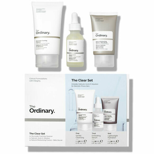 The Ordinary The Clear (Acne) Set набор косметики для проблемной кожи