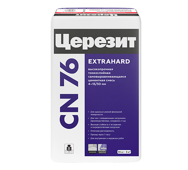 Церезит CN 76 Extrahart, фасовка 25 кг