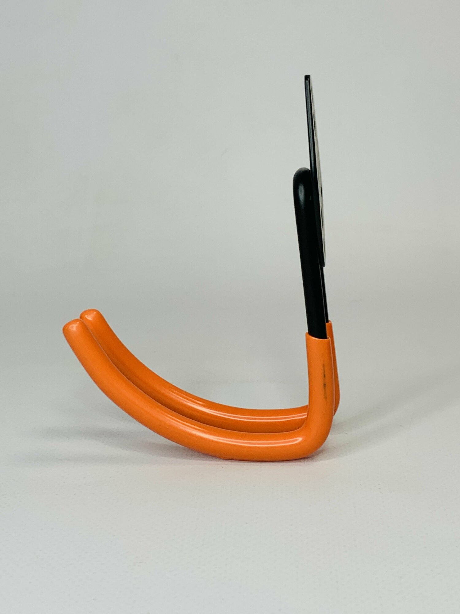 Крючок сверхпрочный стальной 10 см, 1 шт, оранжевый - фотография № 4
