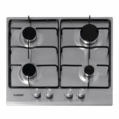 Газовая варочная панель Exiteq 60см встраиваемая варочная поверхность электроподжиг и контроль газа Spain 1499000₽