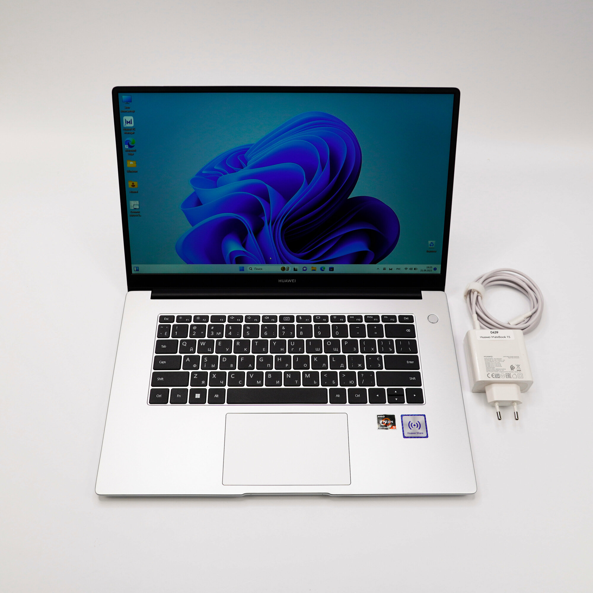 Ноутбук 15.5" Huawei MateBook D15 BOM-wxx9 Ryzen 5 5500U / 16GB / 512GB ...