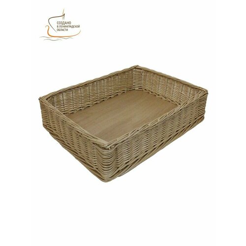 Корзина плетеная органайзер для хранения 40х30х10 см 1700₽