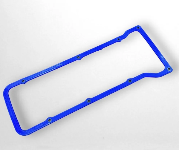 фото Прокладка клапанной крышки с шайбами синяя ВАЗ 2101 - 2107 , 2121 -2121 Нива / силикон синяя