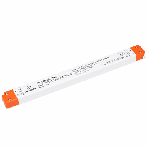 Arlight Блок питания ARV-SN24100-SLIM-PFC-B (24V, 4.17A, 100W) (Arlight, IP20 Пластик, 3 года)