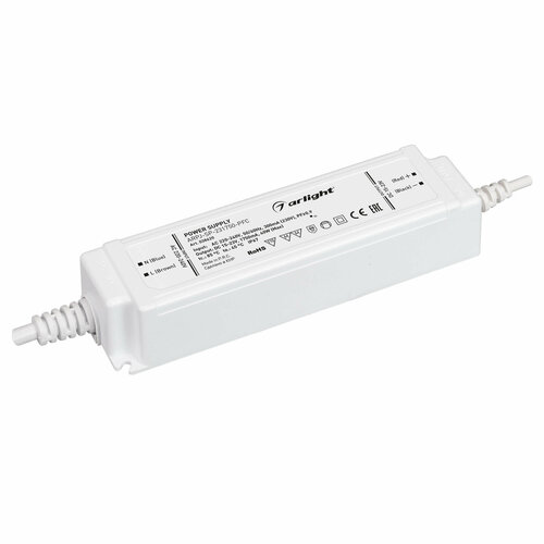 Arlight Блок питания ARPJ-SP-231750-PFC (40W, 15-23V, 1.75A) (Arlight, IP67 Пластик, 5 лет)