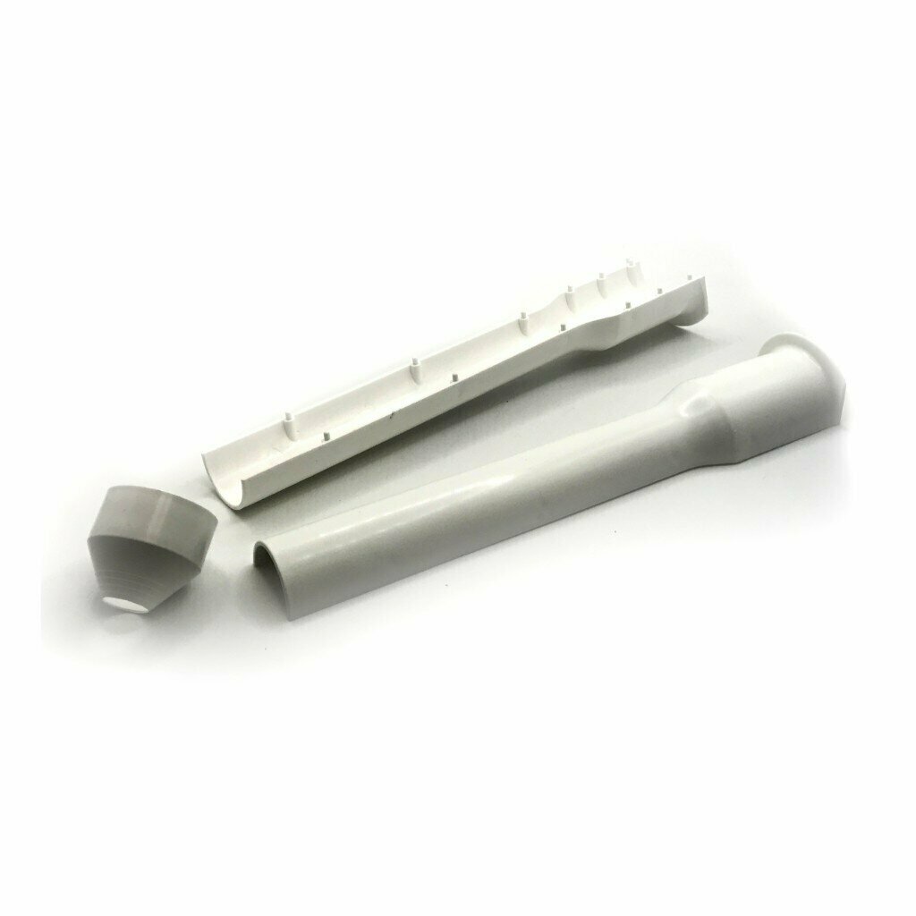 фото Насадка полипропилен, 14-20 мм, декоративная под трубу, белая, РосТурПласт