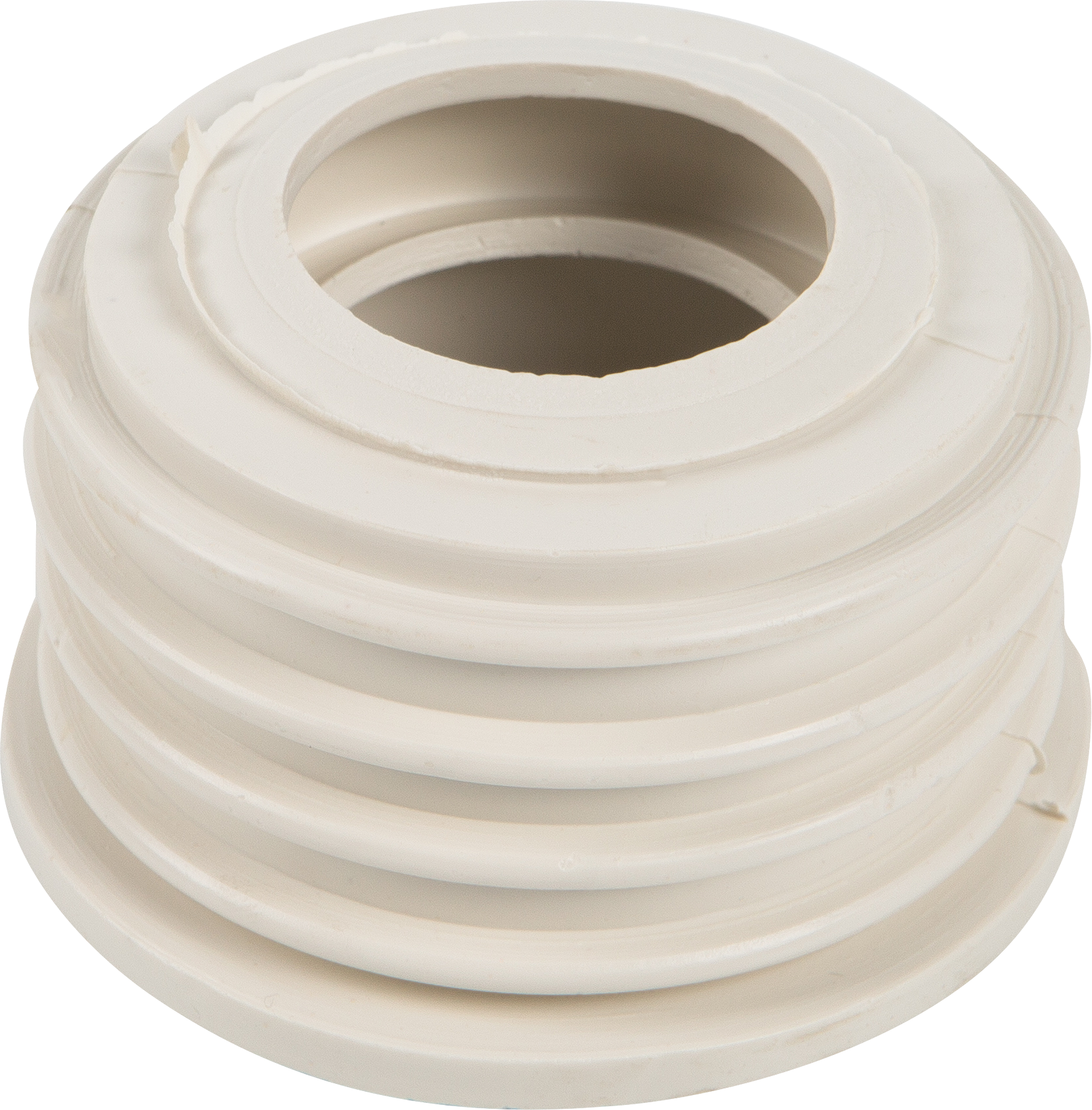 фото Манжета переходная ø40х73 мм белая трехлепестковая