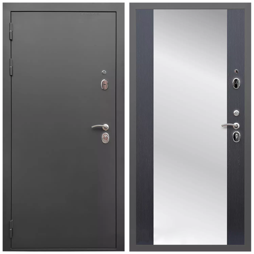 Дверь входная Армада Гарант / СБ-16 Венге МДФ панель 16 мм с зеркалом входная металлическая дверь рекс премиум 246 с зеркалом сб 16 венге венге