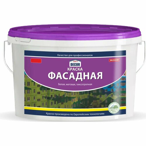 Фасадная краска AQUADECOR (14 кг; 1 шт) УТ-00000350