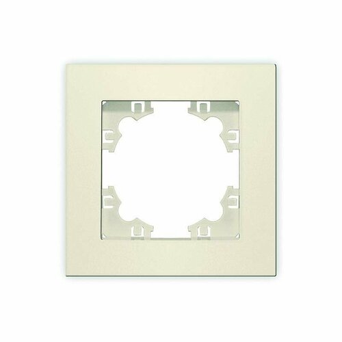 рамка 1 м афина сл кость ivory universal a0053 i UNIVersal Афина рамка горизонт./вертикал. СУ 1 мест. сл. кость A0053-I (арт. 854967)