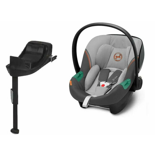 Cybex Aton S2 i-Size с isofix базой One i-Size (Lava Grey)