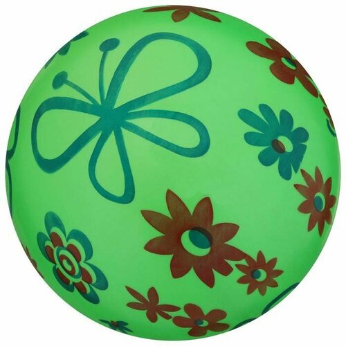 Мяч детский Цветы, диаметр 22 см, в ассортименте, 1 шт. мяч диаметр 75 мм в ассортименте 1 шт