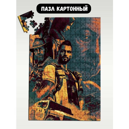 Пазл картонный 39,5х28 см, размер А3, 300 деталей, модель игра far cry 6 - 811 пазл картонный 39 5х28 см размер а3 200 деталей модель игра far cry 6 8895 п