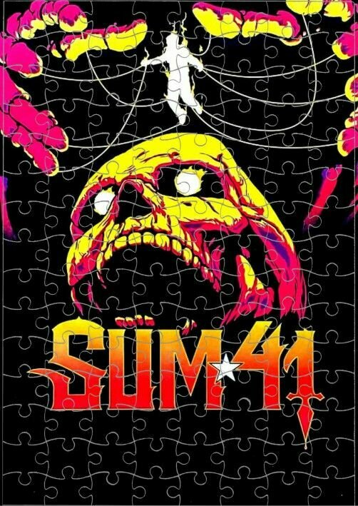 Пазл Sum 41, Сам 41 №3, А4