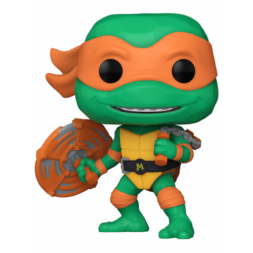 Фигурка Funko POP! Movies TMNT Mutant Mayhem Michelangelo (1395) 72336 игрушечное оружие playmates tmnt боевое оружие микеланджело нунчаки